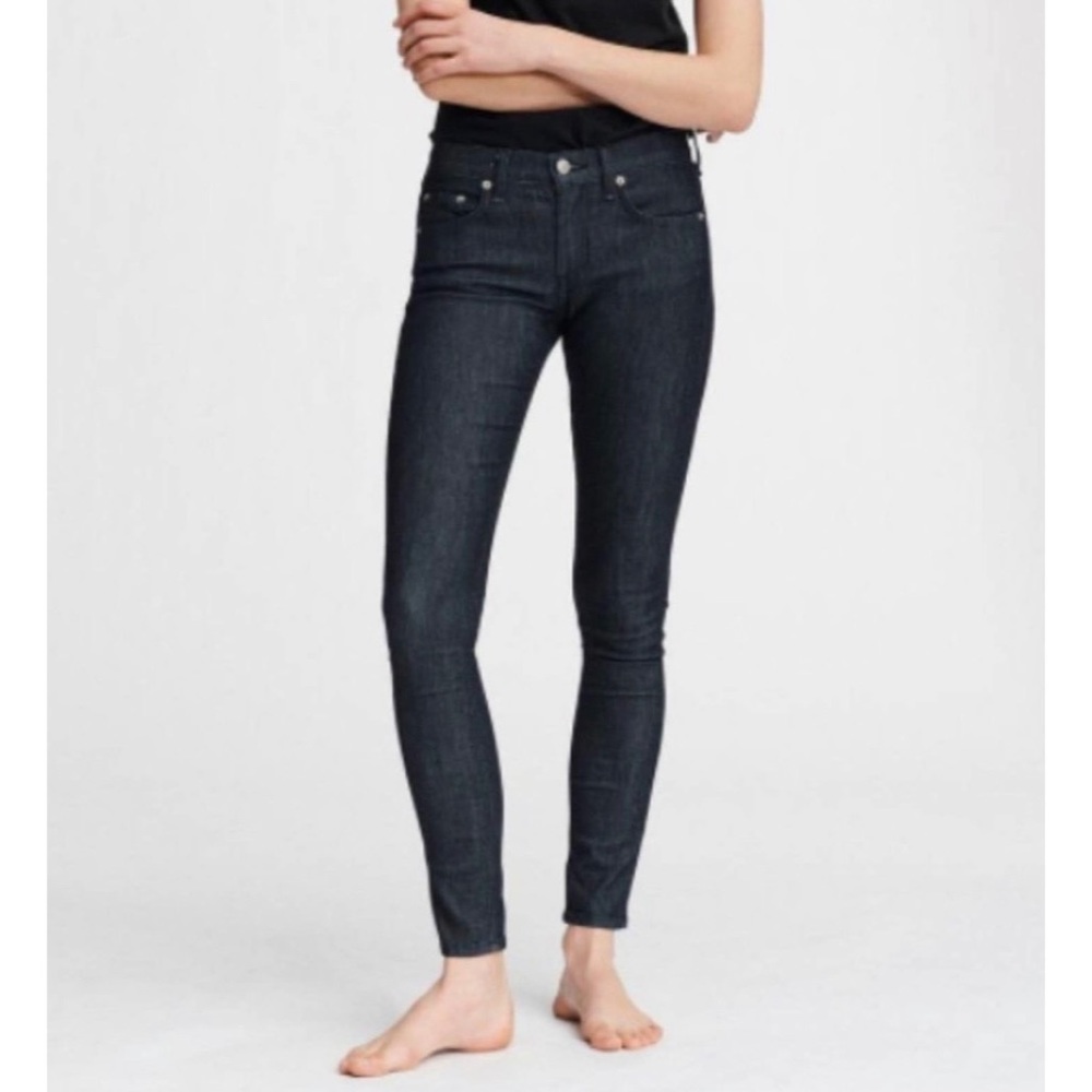 Rag & Bone Skinny Mid rise Indigo Dark Wash sz26
